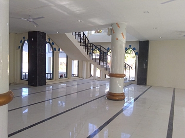 PEKERJAAN PEMASANGAN HPL TIANG BULAT